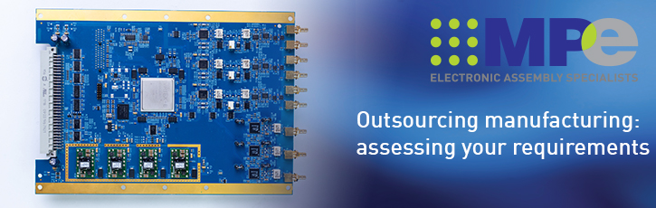 Outsourcing manufacturing: assessing your requirements